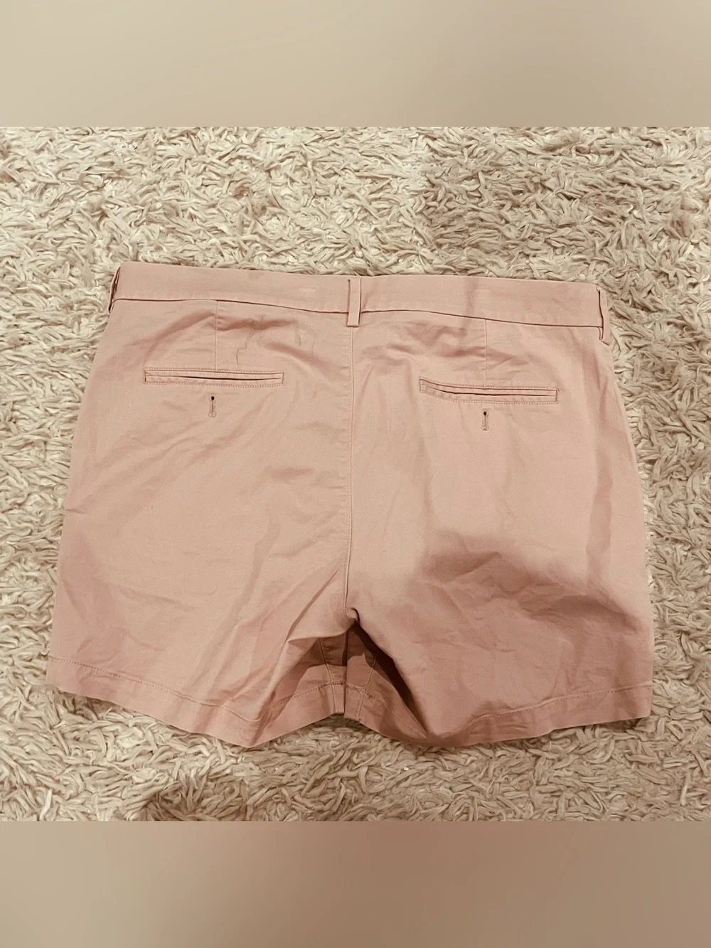 Express Light Pink Chino Shorts